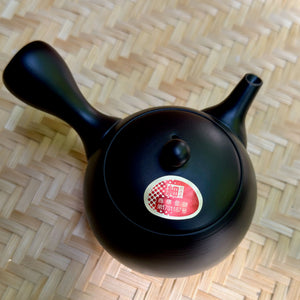 Kis fekete Tokoname kyusu kanna