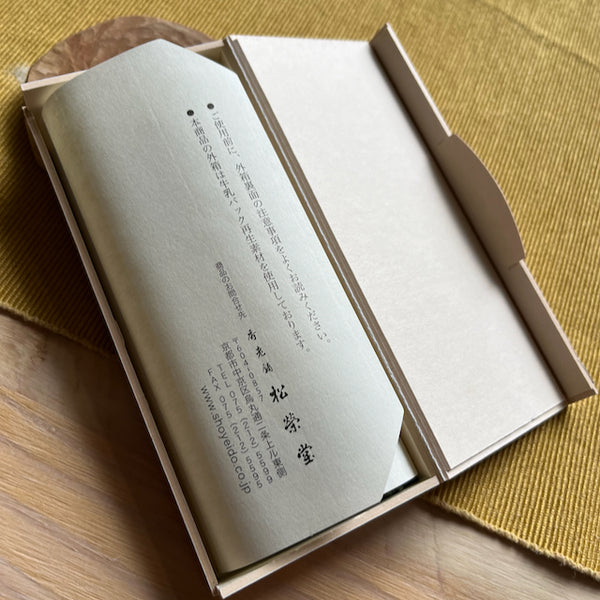 Nokiba - “Mohás kert” - japán füstölő - Shoyeido