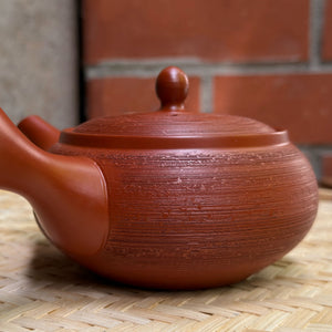 Shunjū 朱松皮 Tokoname kyusu teakanna