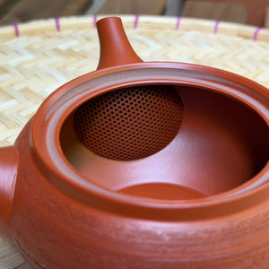 Shunjū 朱松皮 Tokoname kyusu teakanna