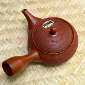 Shunjū 朱松皮 Tokoname kyusu teakanna