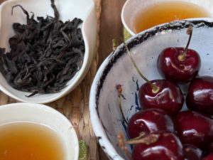 Mei Zhan szikla Oolong, különleges Wuyi-hegyi tea.