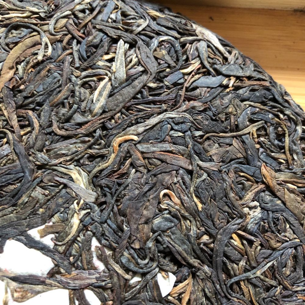 Nanzuo lao shengtai sheng puer tea 2012