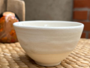 disc-shaped porcelain celadon cup